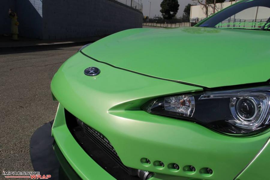  Subaru BRZ RocketBunny by Impressive Wrap 2014 года  (фото 12 из 16)
